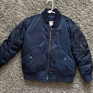 Blue Gap Kids Moto jacket